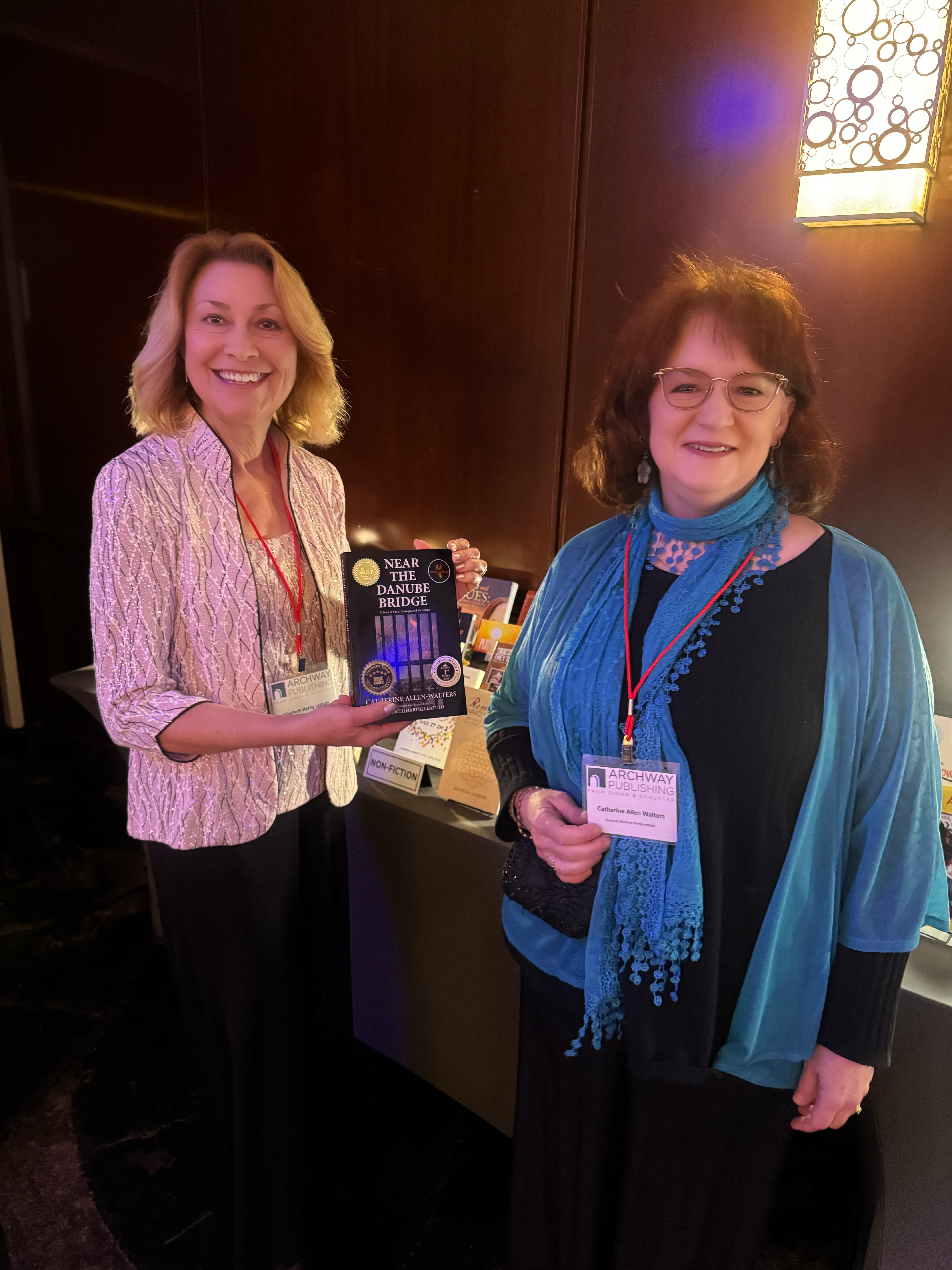 Finding our book at Archway Publishing Event from Simon & Schuster.